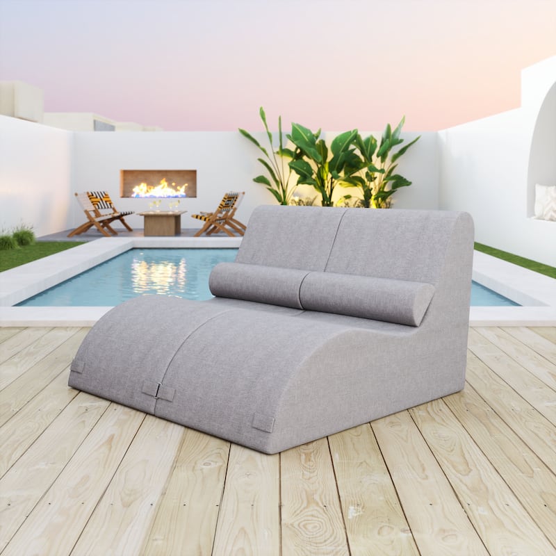 Luanda Lounge Chair Gray