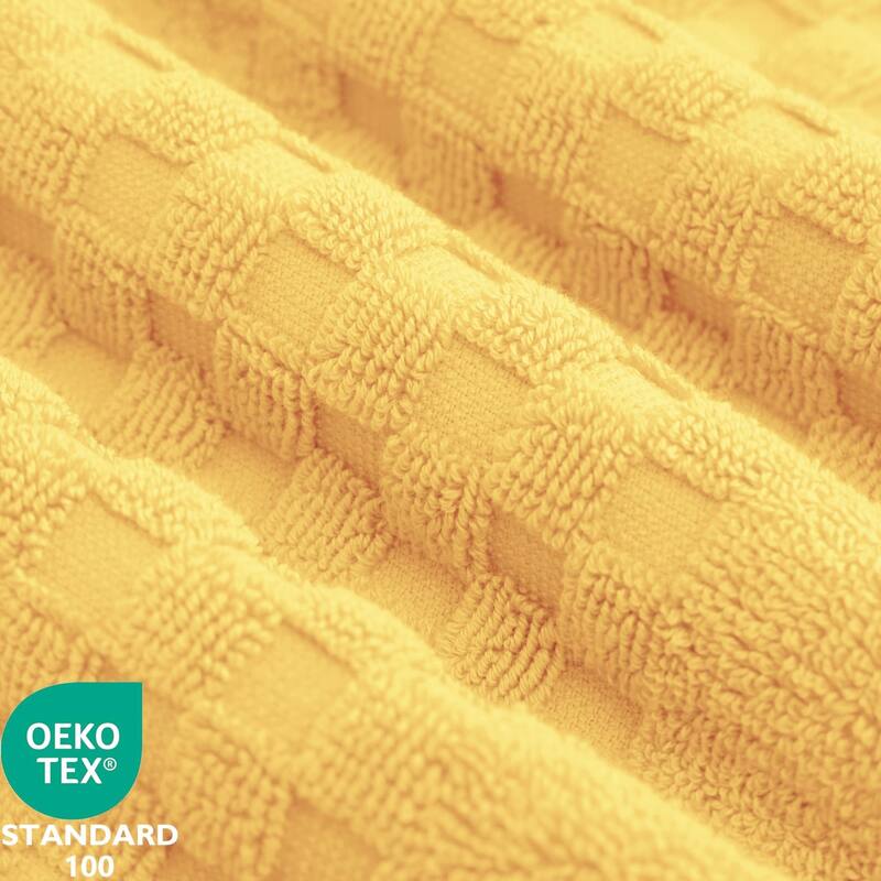 Feather and Stitch NY 650 GSM Premium Cotton 6 Piece Towel Set Super Absorbent Quick Dry Spa Quality