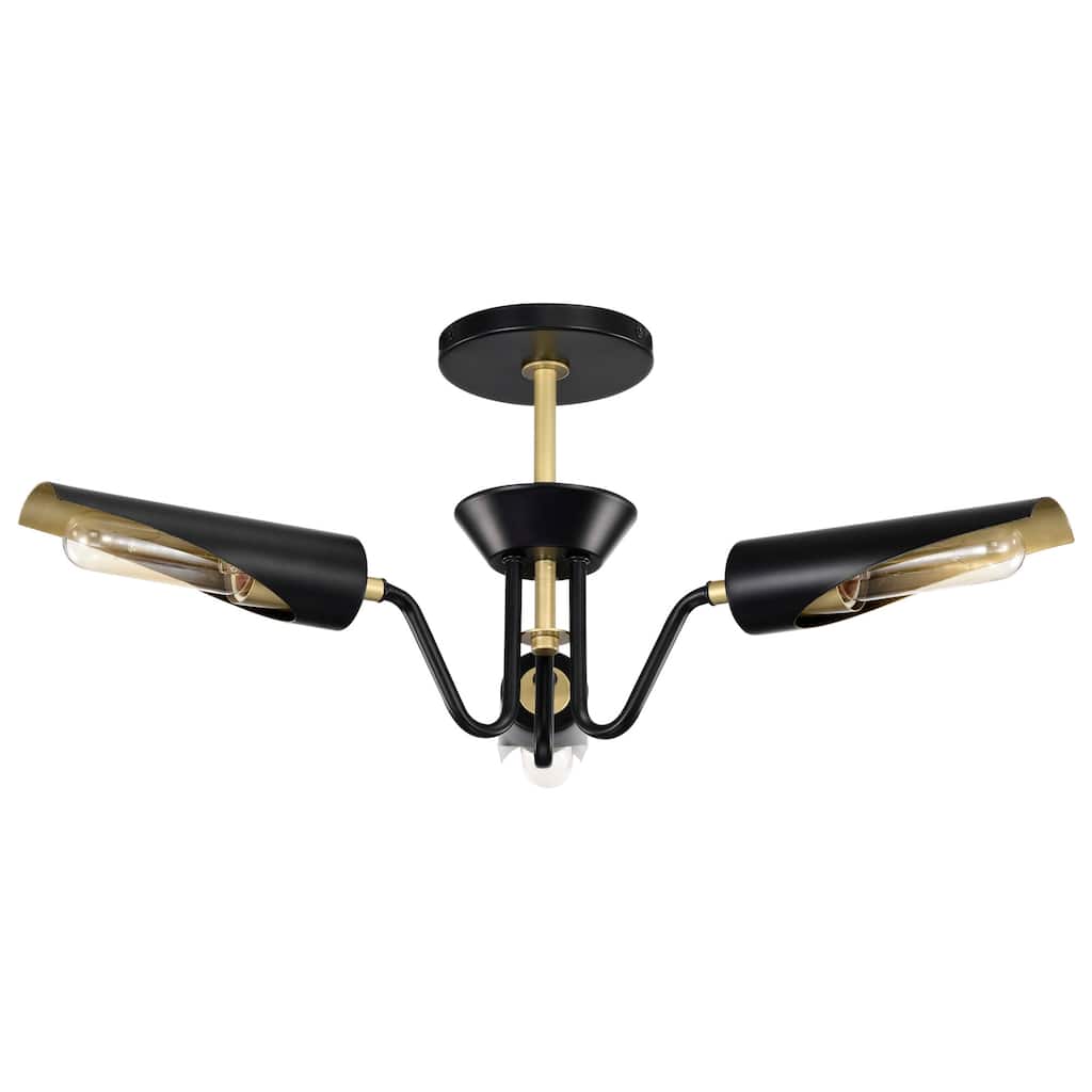 Nuvo Lighting 60/7296 Marc 3 Light 21" Wide Chandelier