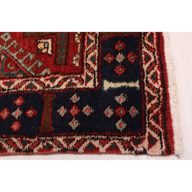 ECARPETGALLERY Hand-knotted Konya Anatolian Red Wool Rug - 3'7 x 14'9
