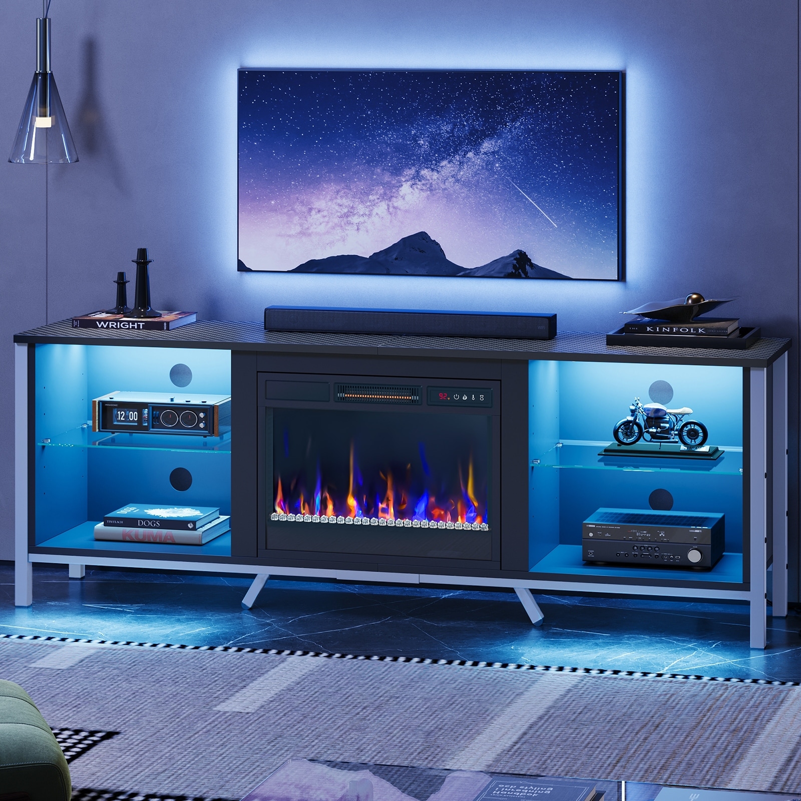 75 inch tv stand entertainment center sale