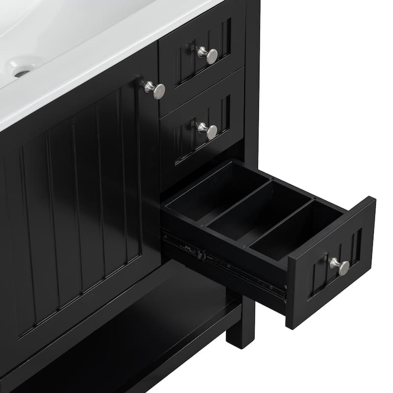 Bathroom Vanity Cabinet with Ceramic Sink