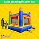 preview thumbnail 2 of 3, Pogo Bounce House Crossover Kids Inflatable Bounce House with Blower, Rainbow Jumper