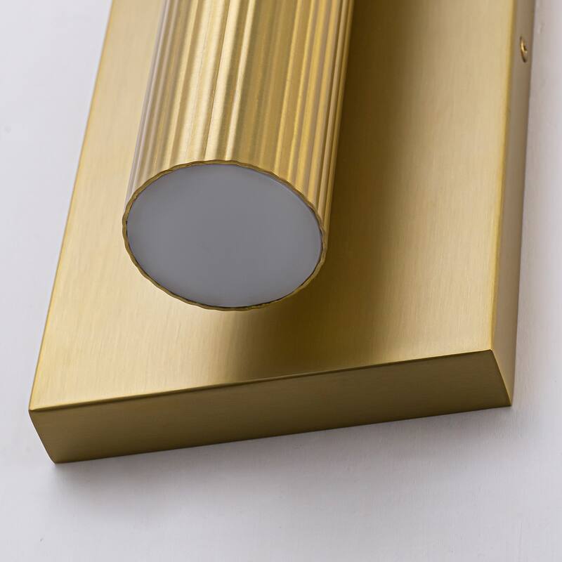 2-Light Modern Glam Integrated LED Wall Sconce