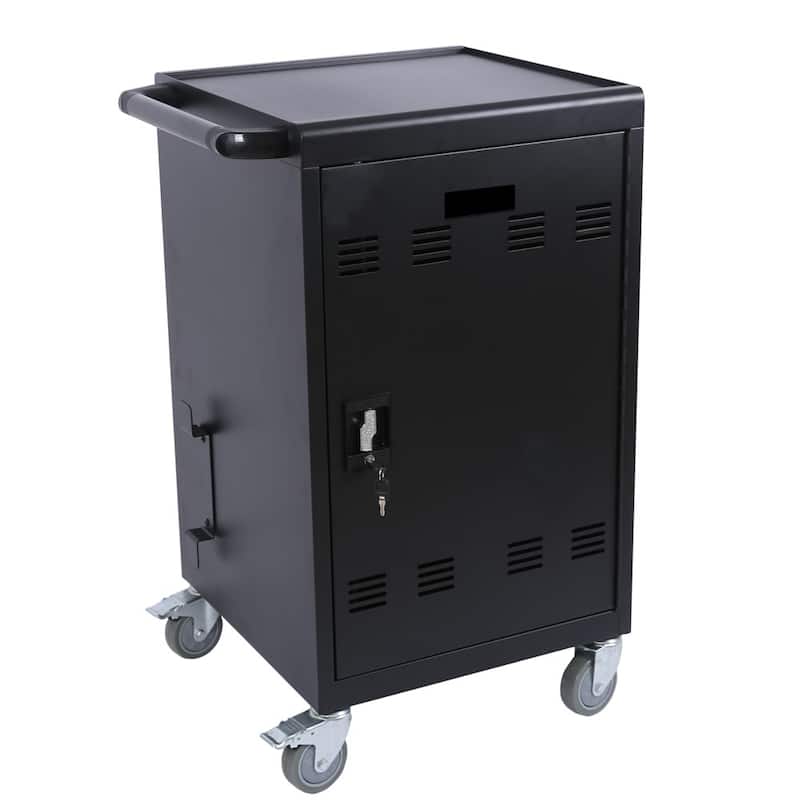 Mobile 3Tier Steel Portable Charging Cart and for Tablets