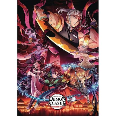 Demon Slayer Entertainment District Art Poster - 24 x 36 Inch