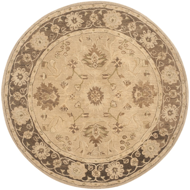 SAFAVIEH, Handmade Anatolia Patricie Traditional Oriental Hand-spun Wool Rug