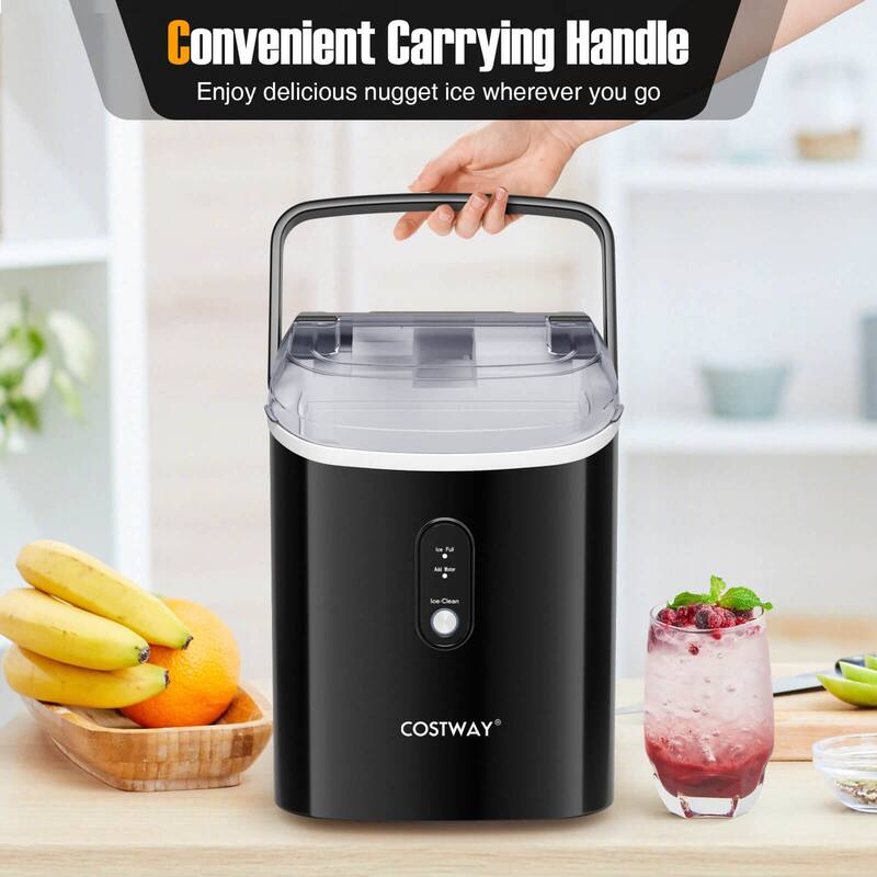 Costway Countertop Ice Maker with Soft Chewable Pellet Ice Ready in 6 - See Details