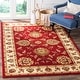 preview thumbnail 9 of 133, SAFAVIEH Lyndhurst Hermanda Traditional Oriental Rug 3'3" x 5'3" - Red/Ivory - Rectangle