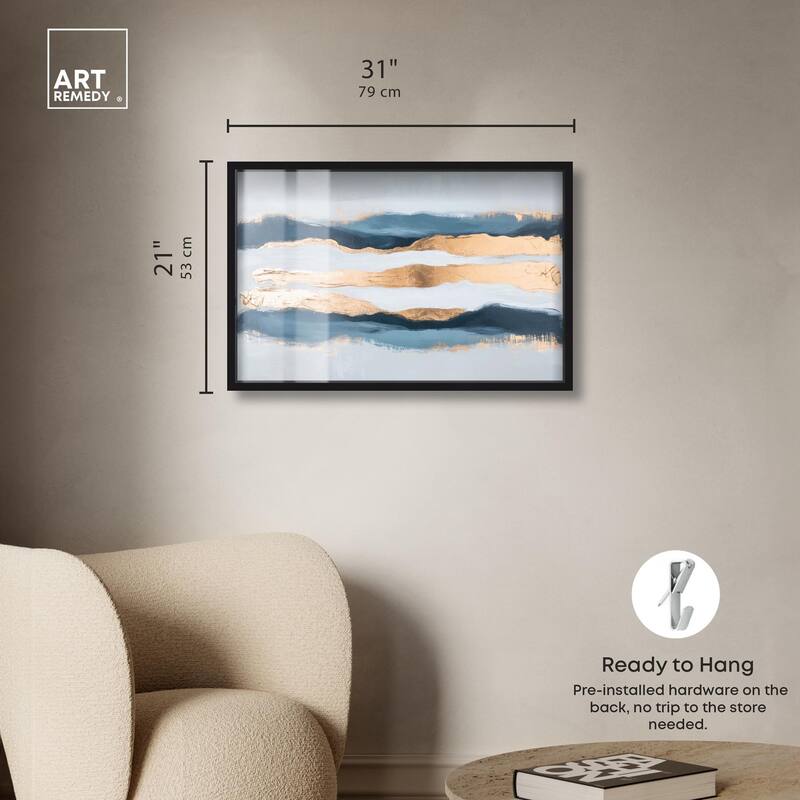 Blue Ridge II Shadowbox by Art Remedy
