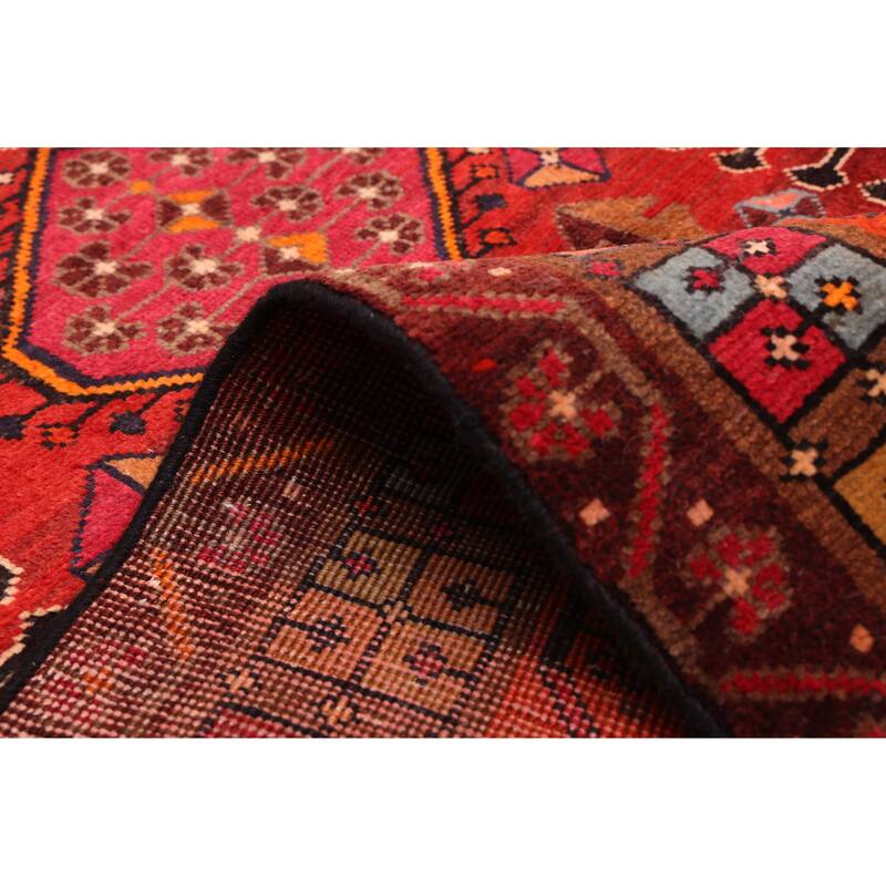 ECARPETGALLERY Hand-knotted Konya Anatolian Red Wool Rug - 4'4 x 6'1