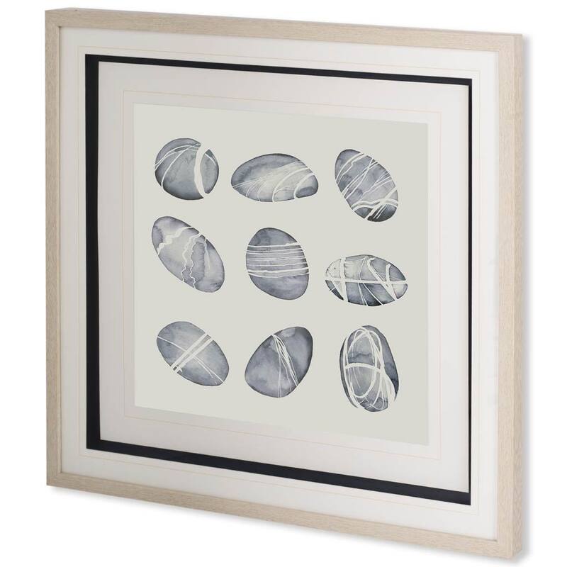 River Worn I Framed Art Print