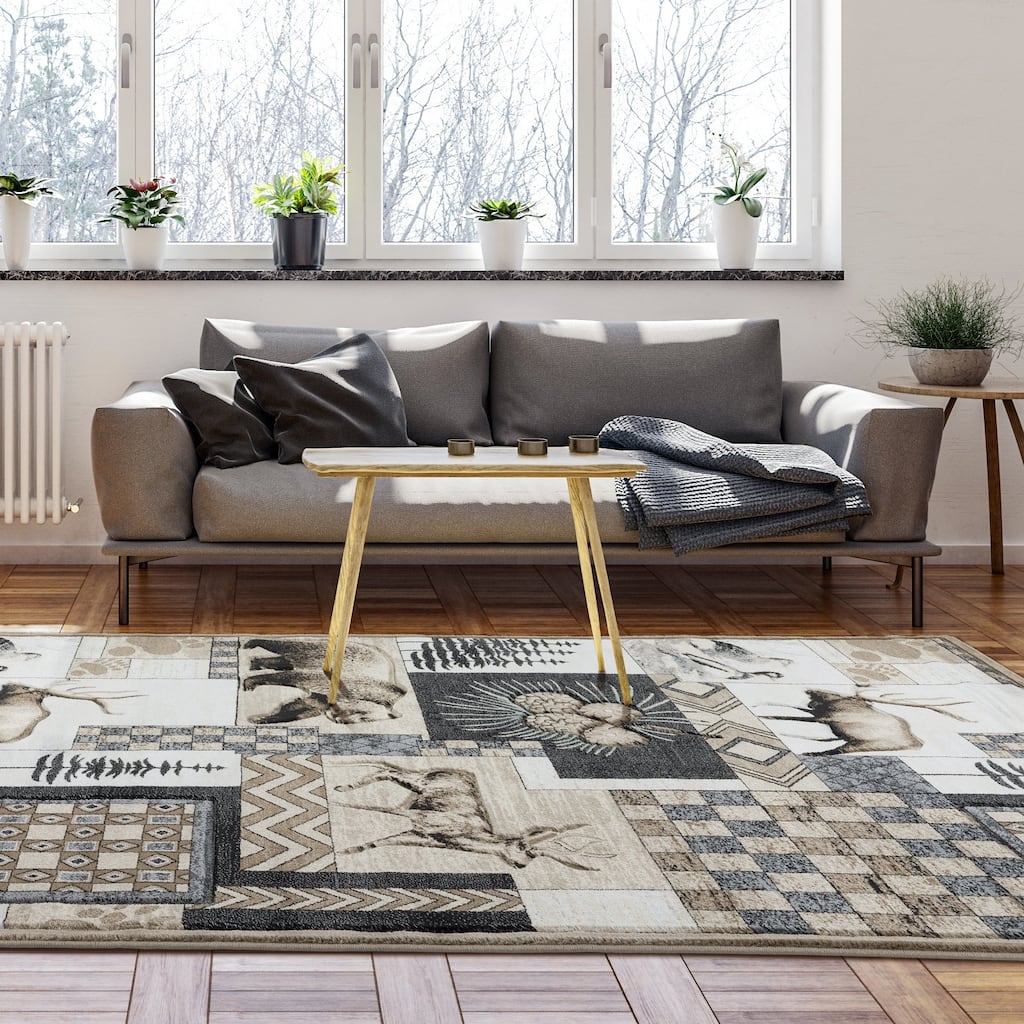 Wildlife Collection Area Rug