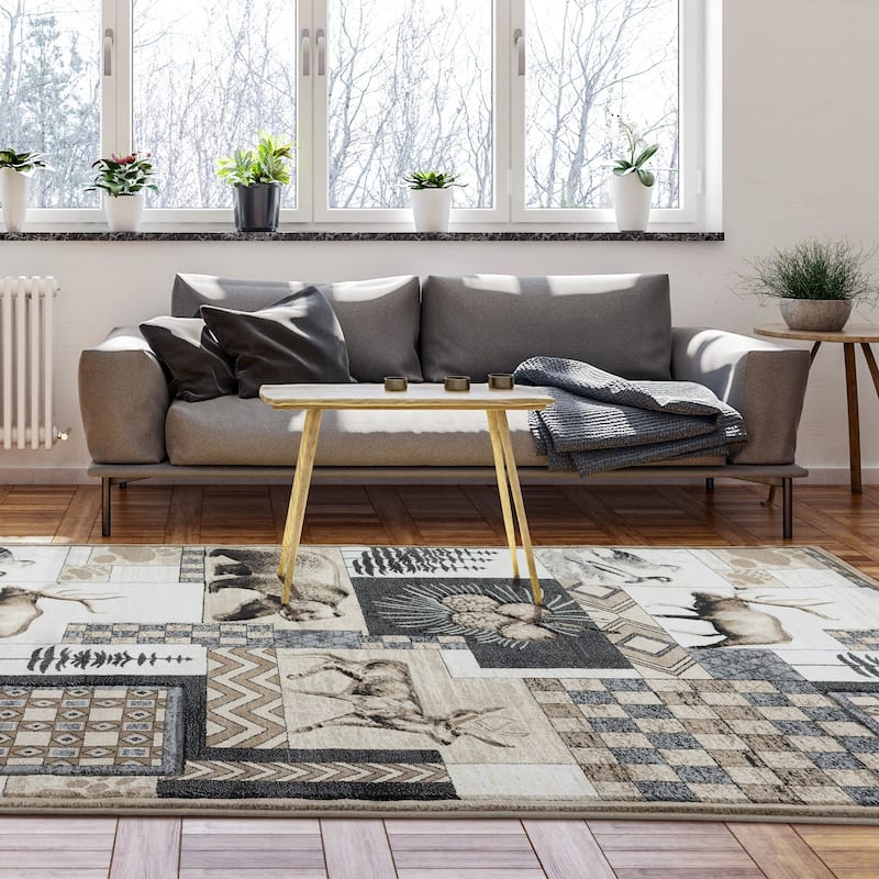 Wildlife Collection Area Rug