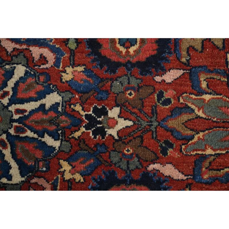 Hand Knotted Oriental 100% Wool Carpet Traditional Floral Oranges & Rust Sultanabad Area Rug - 16' 2'' X 12' 6''