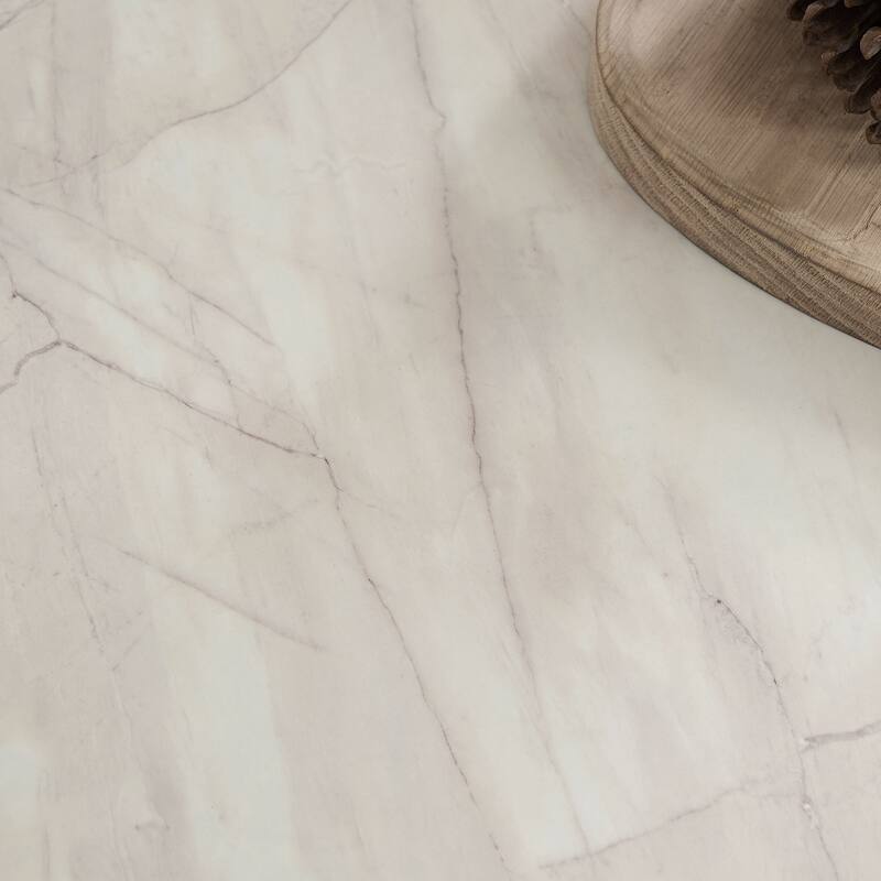 GDF Studio - Mid-Century Fiberglass Unique-Shape Coffee Table (No Assembly)