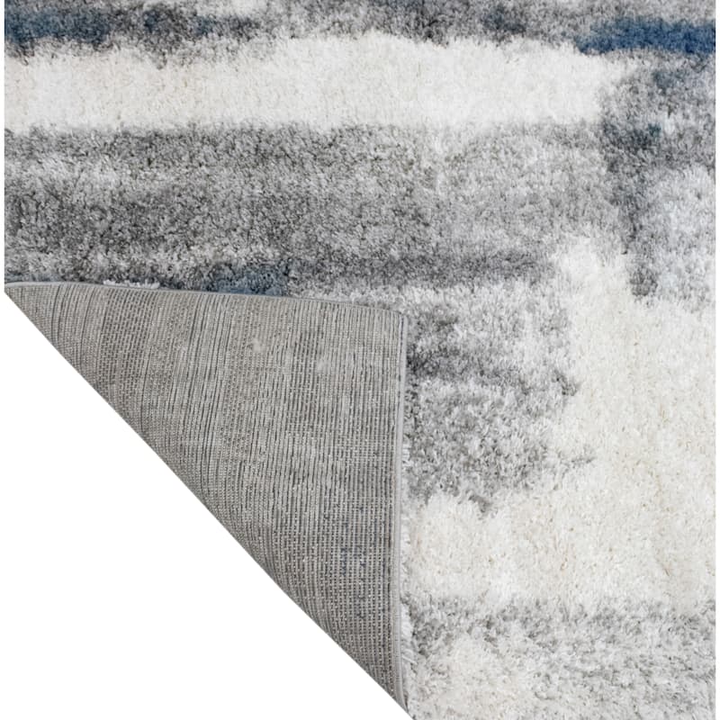 Noori Rug Lux Walsh Abstract Modern 2-inch Thick Shag Rug