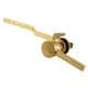 preview thumbnail 2 of 8, Concord Front Mount Toilet Tank Lever Brushed Brass