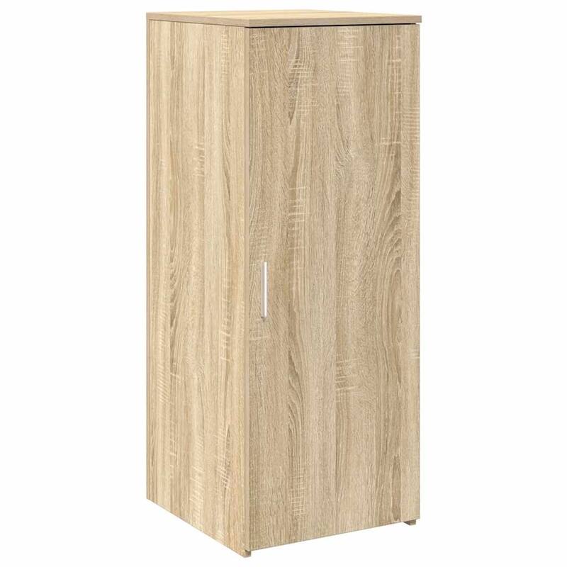 vidaXL Reception Desk Sonoma Oak Engineered Wood Large Reception Desk