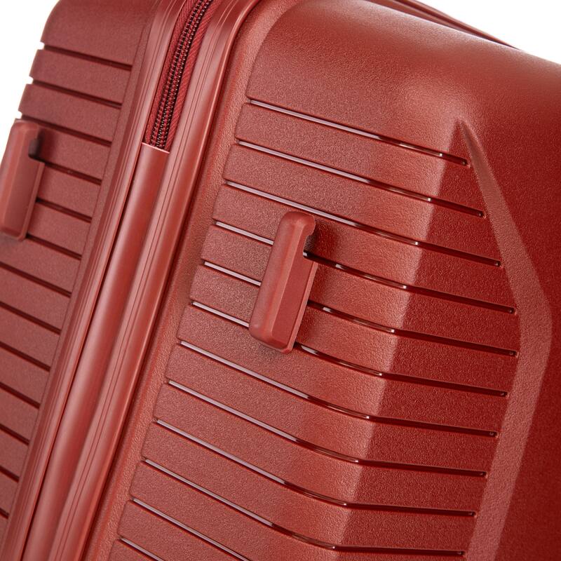 Travel PP Material 3 Piece Luggage Sets with Spinner Wheels and Combination Lock, Luggage for Family Travel Carry on 20/24/28