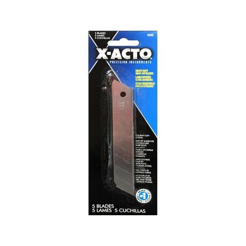 X-Acto Blade Snap Off Heavy-Duty 5pc