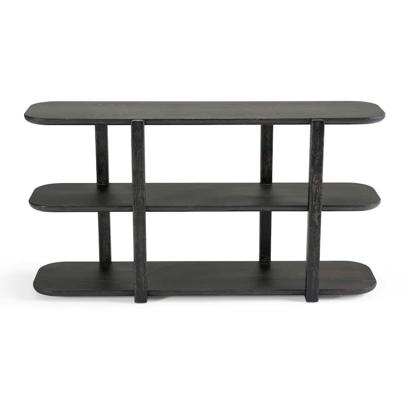 Modrest Noah Modern Dark Brown Bookshelf