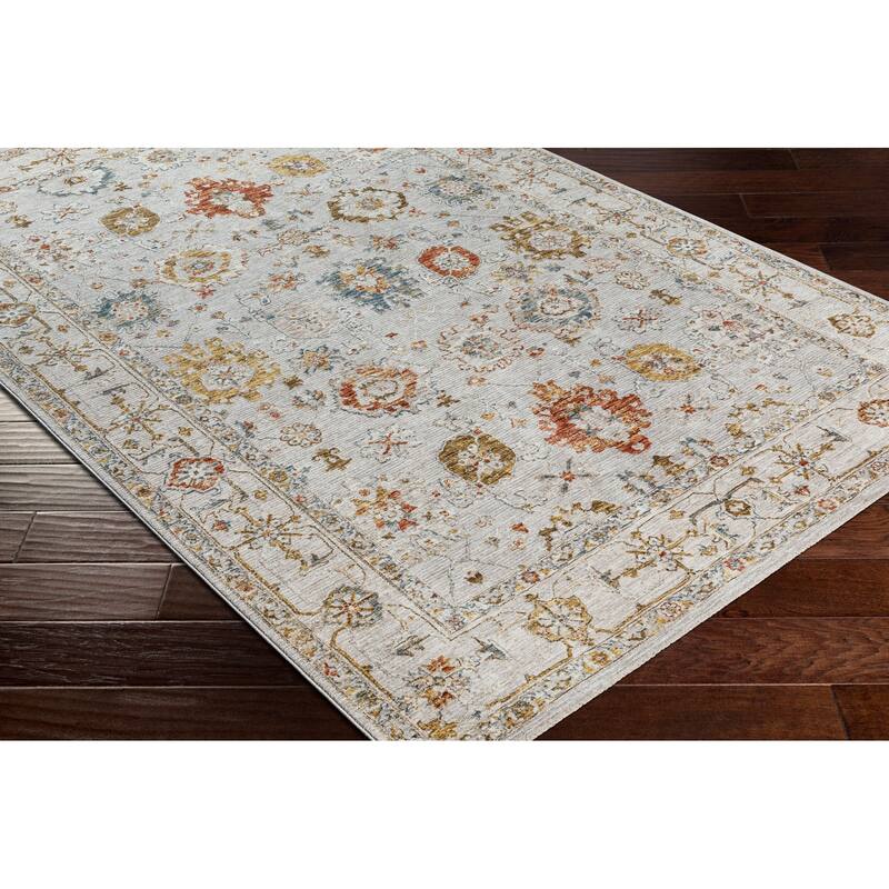 Livabliss Traditional Reina Medallion Area Rug