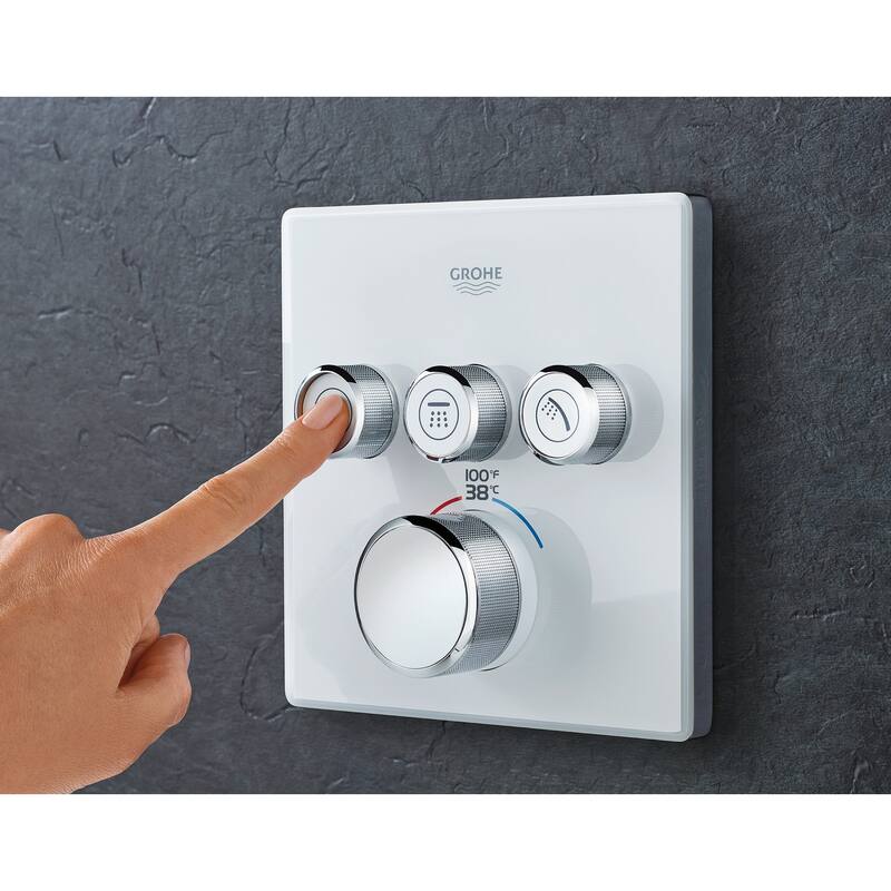 Grohe SmartControl Triple Function Thermostatic Valve Trim Only with