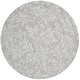 preview thumbnail 24 of 44, SAFAVIEH Handmade Impressions Yulisa Modern Scrolls Wool Rug 5' Round - Grey - Round