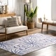 preview thumbnail 11 of 12, Nuloom Emilia SpinClean Tropical Machine Washable Reverisble Area Rug