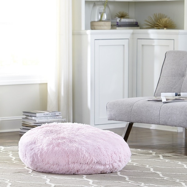 Fluffy top floor cushion