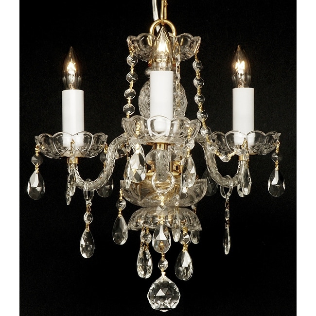 Crystal Chandelier Lighting Light Fixture - Chandeliers For Bedrooms by Overstock.com