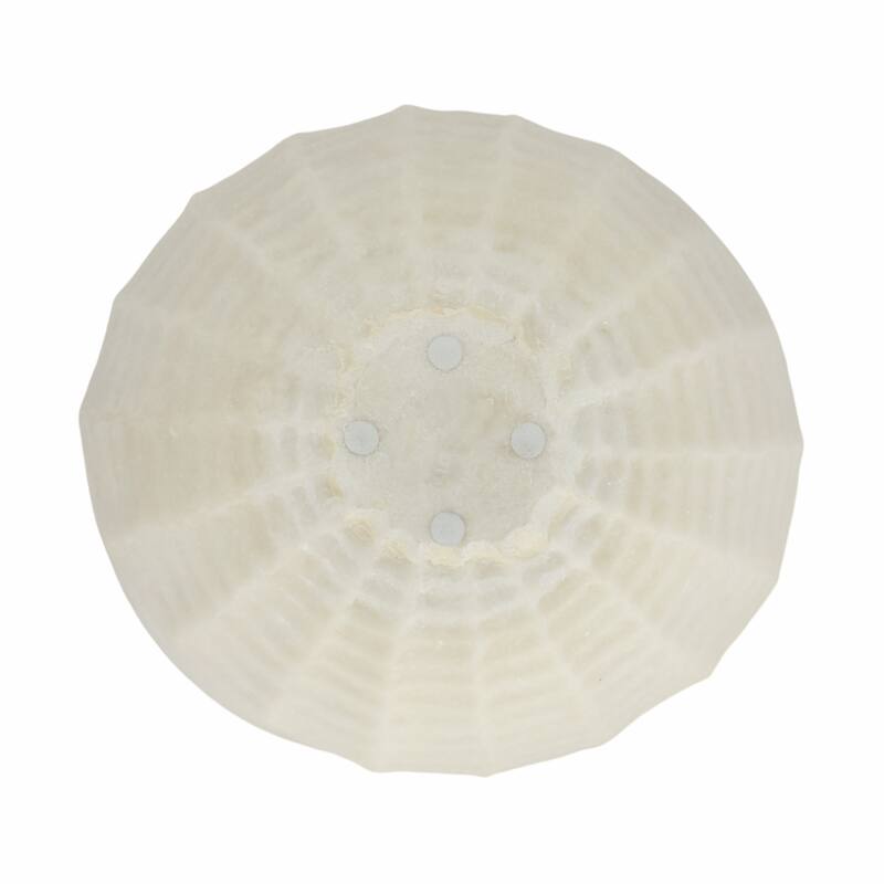 Sculptural Curved Edges Decorative Quartz Bowl-Home Decor - 17", White - 17.0"