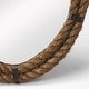 preview thumbnail 2 of 0, Butler Darby Oval Rope Wall Mirror