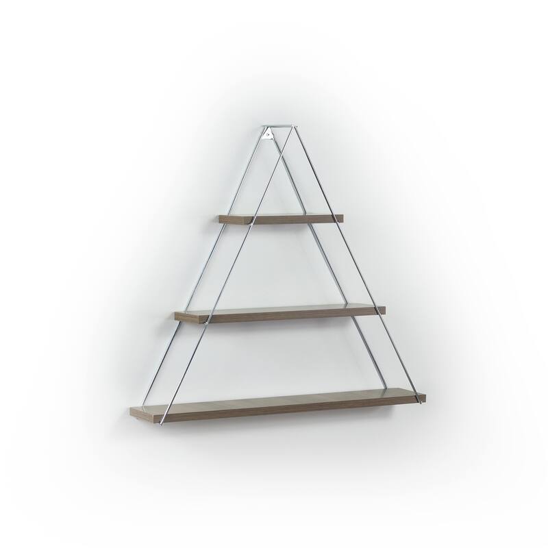 Mostar Modern Decorative Triangle Design Shelf