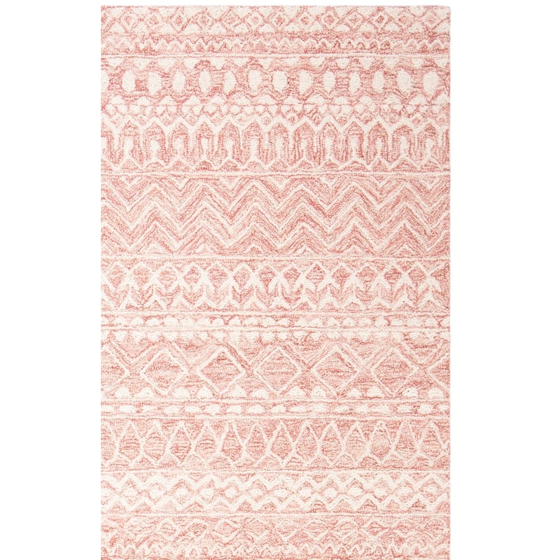 SAFAVIEH, Handmade Micro-Loop Fedosia Wool Rug