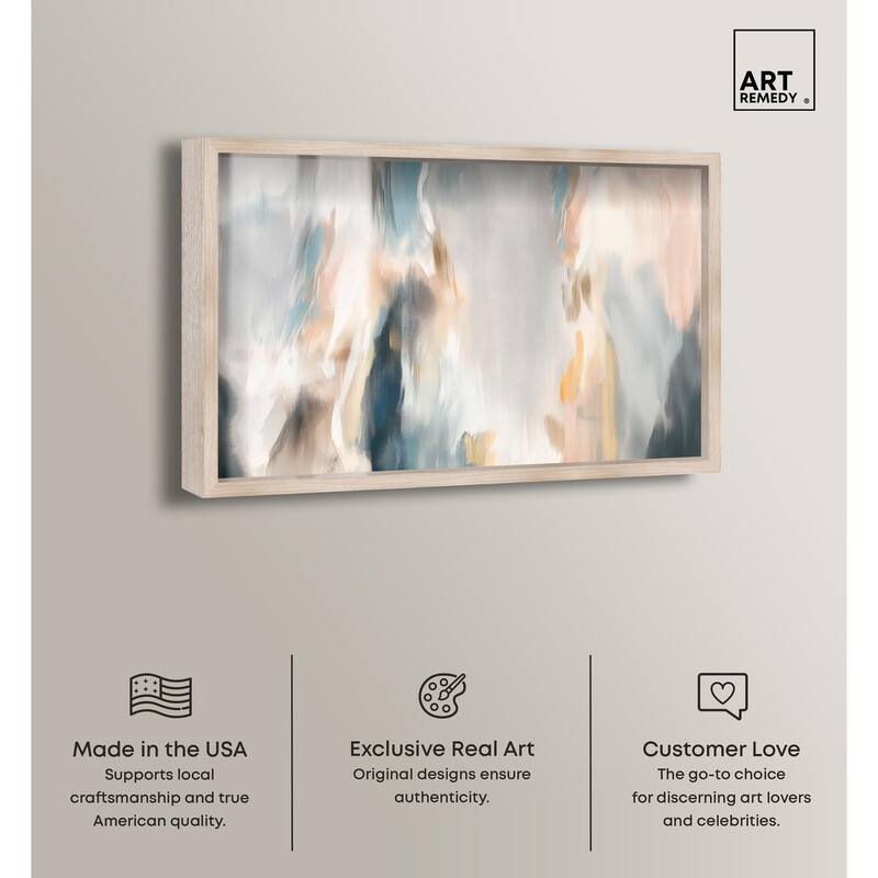 Gilded Gorge III Shadowbox by Art Remedy