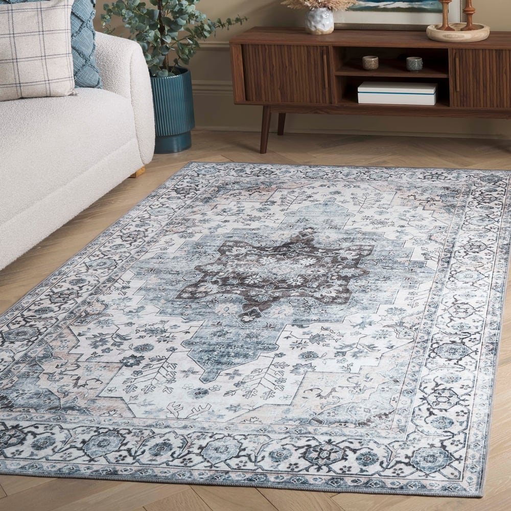 SAFAVIEH Arizona Anuja Vintage Machine Washable Rug