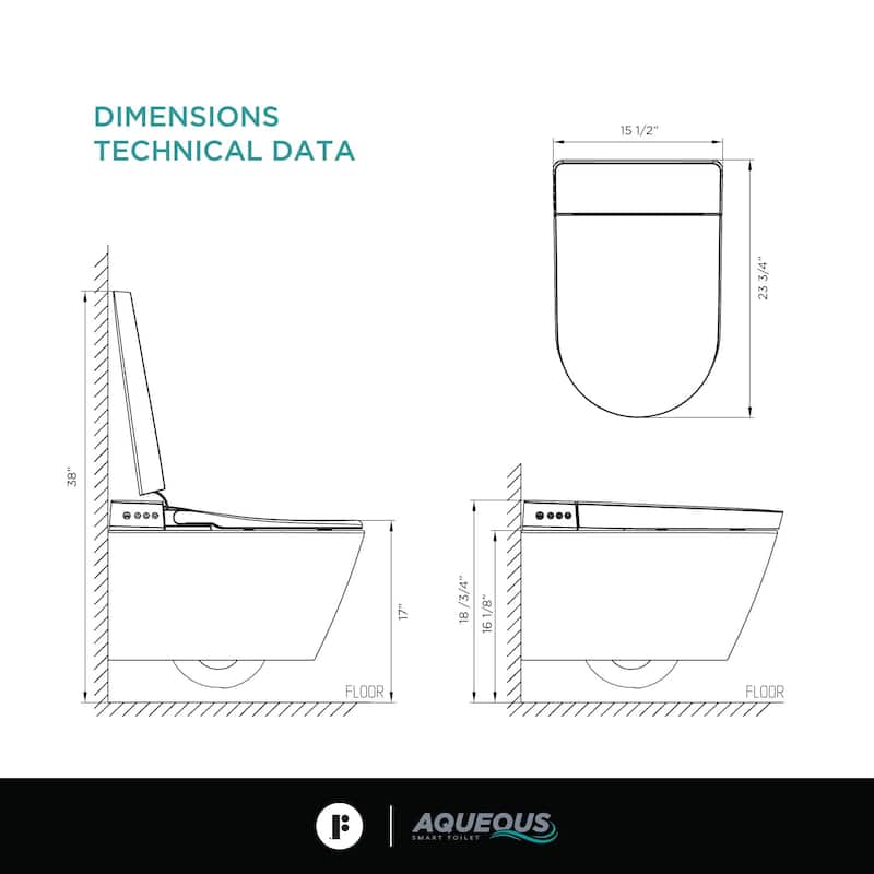 In-wall Smart Toilet Combo Set - Toilet Bowl With Bidet Seat, Tank And Carrier System