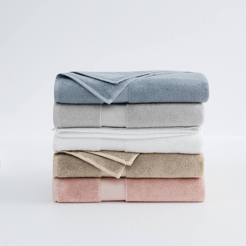 Christian Siriano NY Plush Turkish Cotton 8 Piece Towel Set