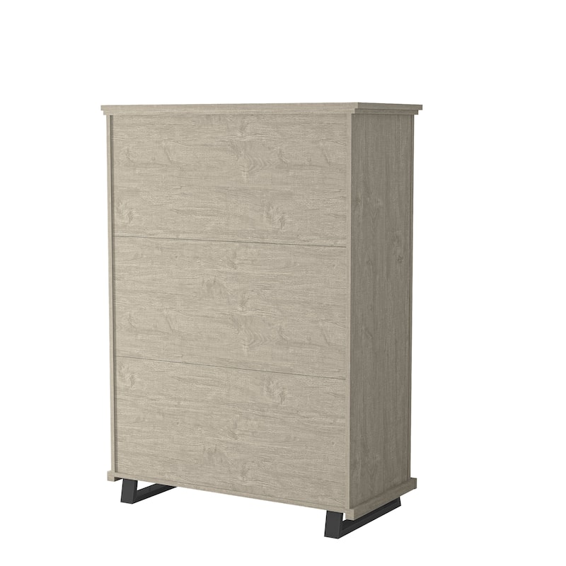 Farmhouse-inspired 2-Piece Bedroom Set - 1 Chest and 1 Dresser