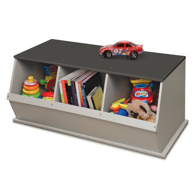Taylor & Olive Lantana Three Bin Stackable Storage Cubby