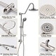 preview thumbnail 9 of 26, Proox 5-sprayer Rain Shower Faucet with Handheld Shower Soap Dish