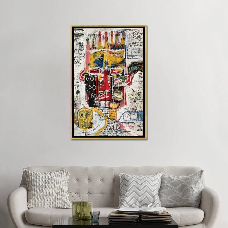 iCanvas "Delete Zone" by Diego Tirigall Framed Canvas Print