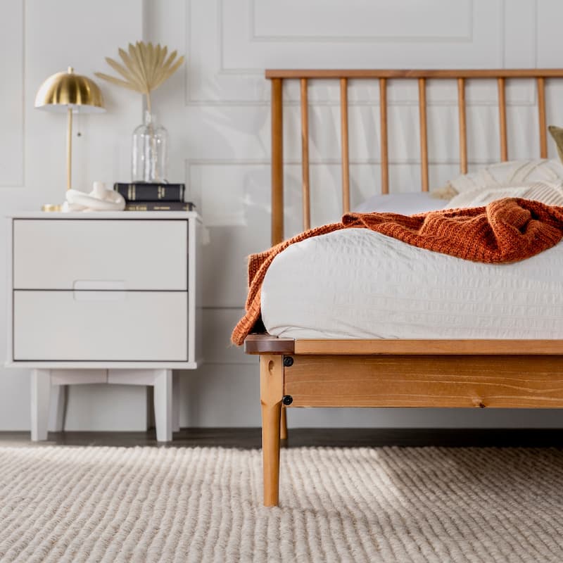 Middlebrook Blaney Solid Wood Spindle Platform Bed