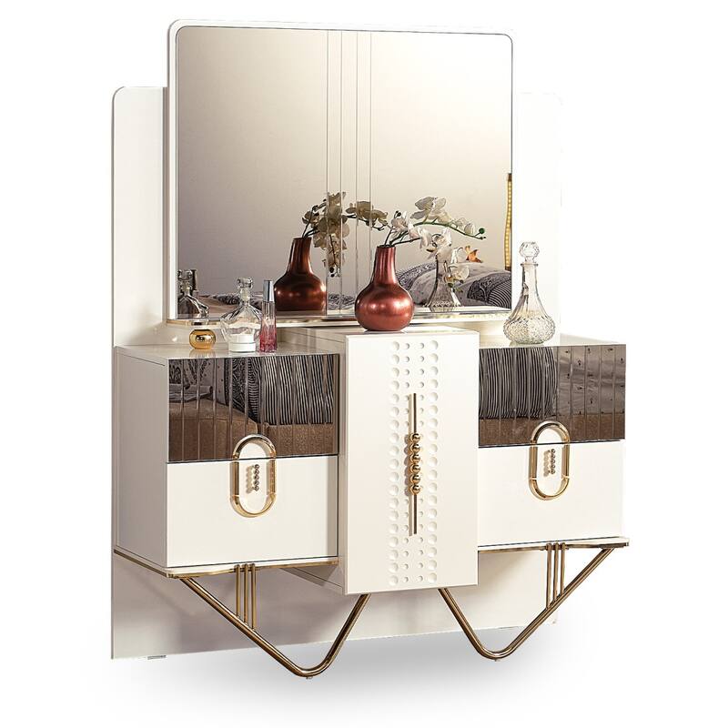 Valencio Dresser With Mirror