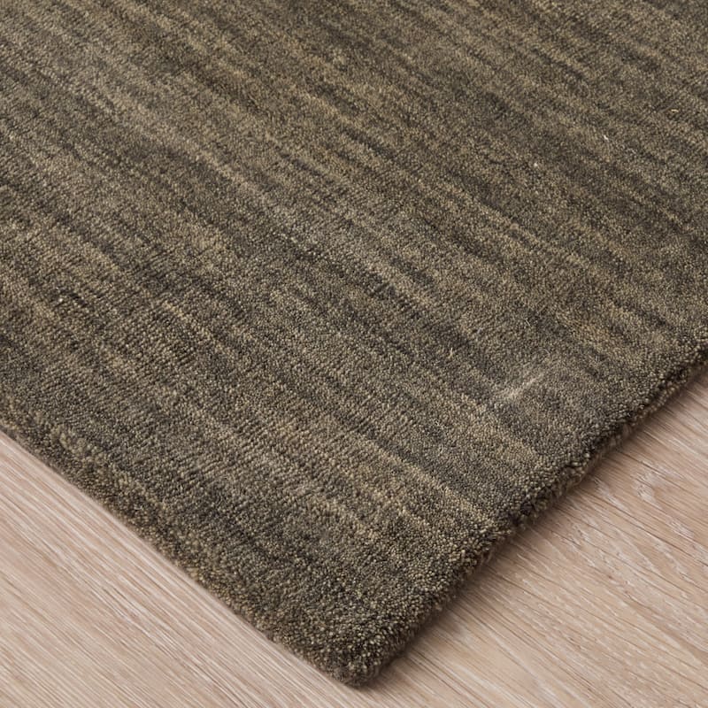 Grand Bazaar Celano Hand Woven Solid Modern Area Rug