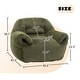 preview thumbnail 6 of 44, Comfy Bean Bag Sofa With Back Support, Faux Fur Bean Bag Chair For Adults And Kids