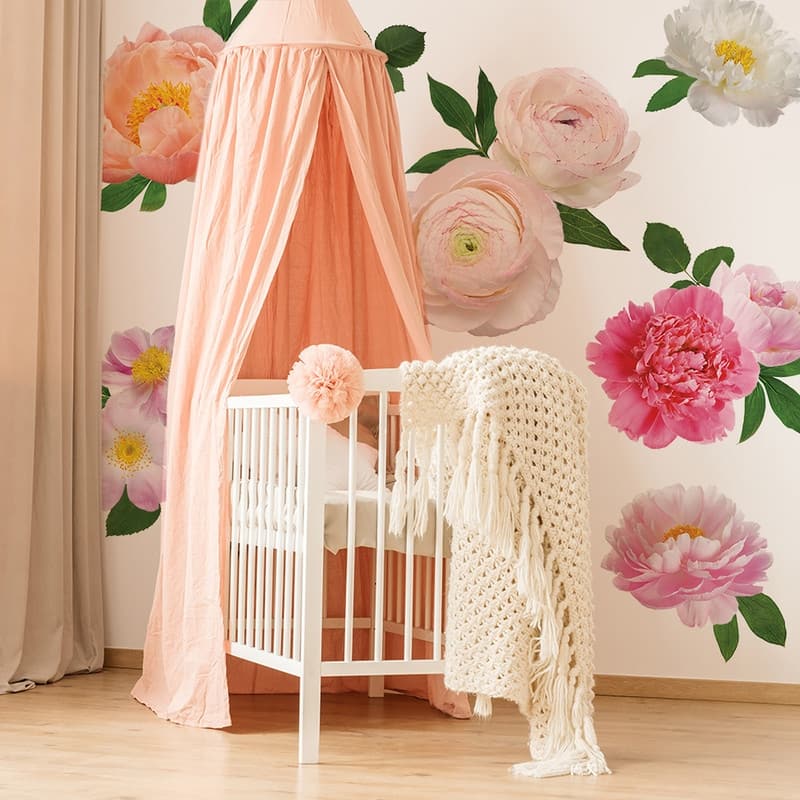Tempaper Large Flower Removable Wall Decals (3 Sheets)
