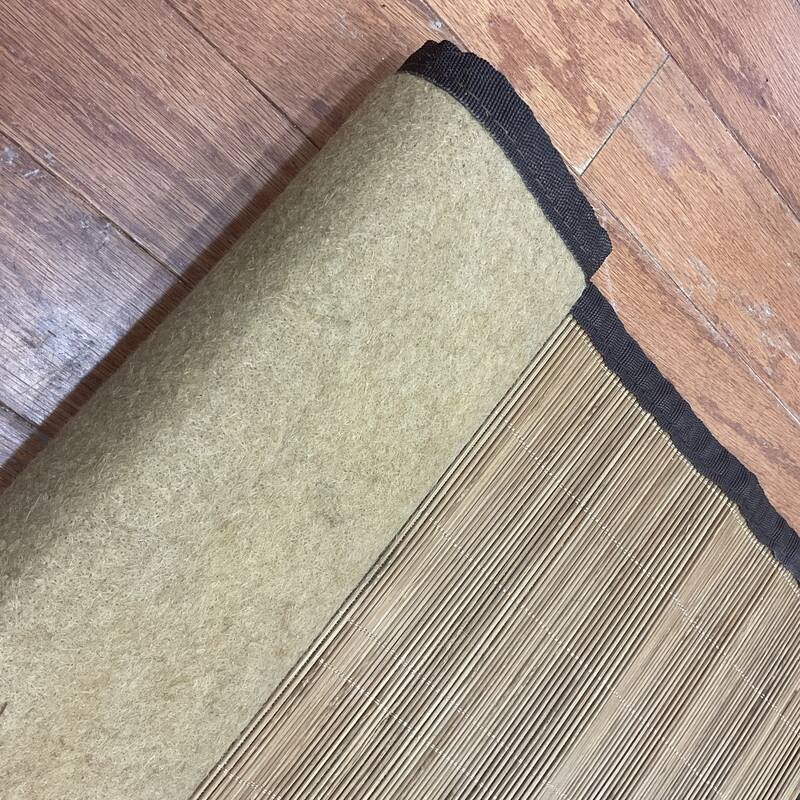 Handmade Thin Stripe Rayon from Bamboo Rug - 1'9" x 2'7"